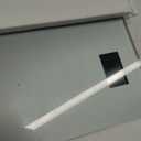 Moss & Stone Silver Digital Bathroom Scale for Body Weight, Smart Step-On Technology, Backlit LCD Display, High Accuracy Weight Scale 400lb/180kg, Glass Slim Design, Auto On/Off, Home Use