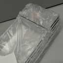 Criusia 8 Pack Drawer Organizer for Kitchen Gadgets, Large Clear Plastic Drawer Divider for Kitchen Accessories, Bathroom Organizers and Storage, Home Essentials for Makeup and Vanity Accessories