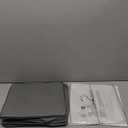 ZOBER Hanging Closet Organizer, 5-Shelf - Hanging Storage Organizer Shelves for Clothes, Towels, Toys - College Dorm Room, Nursery, & Home Closet (Grey)