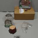 7 Pcs Fairy Doors for Trees Resin Fairy Garden Accessories Outdoor kit Fairy House Kit for DIY Micro Landscape Ornament