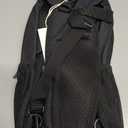 WATERFLY Crossbody Sling Backpack Sling Bag Travel Hiking Chest Bag Daypack (Black)
