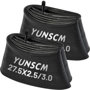 2-PCS 27.5" Fat Bike Tubes 27.5x2.5/2.6/2.8/3.0 32mm Schrader Valve