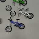 Poen 24 Pcs Kids Mini Finger Bikes Party Favors Miniature Fidget Bicycle Toy Metal Finger Bikes for Students Class Prizes Birthday Gift Goodie Bag Stuffers Carnival Prizes Christmas Stocking Fillers