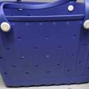 Large Rubber Beach Bag Travel Totes Mens Womens Waterproof Rubber Beach Tote for Work, Picnics, Shopping, Outdoor