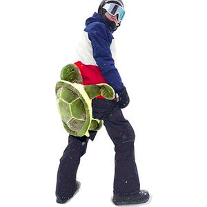 Protective Gear for Skiing Skating Snowboarding Cute Turtle Tortoise Cushion Green (Large-20.5inch)