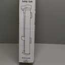 20 Inches Tall Retractable Short Dog Gate to Step Over, Short Pet Gates for The House, Extends up to 55" Wide, Small Dog Gate Indoor Puppy Gate Mesh Doggie Gates Low Dog Gate (Gray)