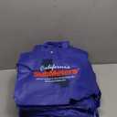 Paterr 100 Pcs Reusable Grocery Bags Bulk Shopping Tote with Handle Non Woven Portable Foldable Tote Bag Gift with Button(Medium,Plain,Dark Blue)