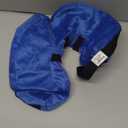 Katoggy Inflatable Dog Cone Collar for After Surgery, Doggie Neck Blow up Donut Recovery ECollar, Soft Adjustable Dog Cone for Small Medium Large Dogs and Cats (Blue)