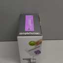 simplehuman 8 oz. Touch-Free Sensor Liquid Soap Pump Dispenser with Soap Sample, Brushed Nickel