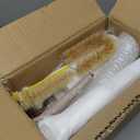 Lab Glassware Set - 5pcs Thick Glass Graduated Beakers, 4pcs Measuring Cylinders with 4 Stirring Rods, 2pcs Cleaning Brushes