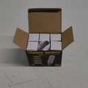 Vintage LED Edison Bulbs E12 Candelabra Dimmable Light Bulbs T6 T25 80W Equivalent,2700K Warm Light,3.58 Inch,6-Pack