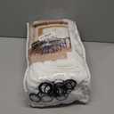 White Linen Pinch Pleated Curtains 102 Inches Long 2 Panels for Living Room Bedroom Snow White Thick Linen Pleated Hooks Rings Back Tab Luxury Light Filtering 102 Inch Curtain Drapes for Sliding Door