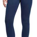 IUGA Stretchy Jeans for Women High Waist Jeggings Tummy Control Skinny Jeans (Dark Blue, XX-Large)