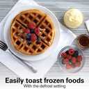 Hamilton Beach 2 Slice Extra Wide Slot Toaster with Bagel & Defrost Settings, Shade Selector with 7 Browning Levels, Toast Boost, Auto Shutoff, Black & Stainless Steel (22633)
