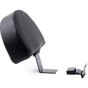 MoKitDora Driver Backrest Rider Back Rest PU Pad for Harley Softail Heritage FLSTC Fat Boy FLSTF 2007-2017