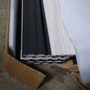 Art3d Slat Wall Panels, WPC Soundproof 3D Wall Paneling for Interior Wall Decor, TV Background, 8-Pack 96 x 6 in. Black