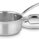 Cuisinart 1.5 Quart Multiclad Pro Triple Ply Saucepan w/Cover, MCP19-16N
