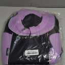 PetAmi Adjustable Cat & Dog Front Chest Carrier Backpack, Ventilated for Hiking & Camping, Max 10 lbs, Purple (Medium (15.5x9x15.5))