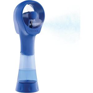 O2COOL Elite Battery Powered Handheld Water Misting Fan (Blue)
