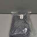 Sink Protectors Mat - 25.79"x13.98" Kitchen Sink Pad for Bottom of Basin for Protection of Stainless Steel and Tableware, Farmhouse Rubber Basin Mat Protector with Center Drain - Light Gray