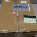 Sunhoo Bread Box for Kitchen Countertop Wooden Bread Storage Container Bin 2 Layer Breadbox Holder Large Capacity Keeper Vintage Farmhouse Food Organizer Pantry Shelf Acrylic Window (Brown)