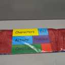 School Smart Adjustable Pocket Chart, 60 x 34 Inches