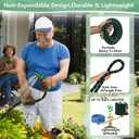 100 FT Non-Expanding Garden Hose, 2026 New Upgrated Non-Expandable Garden Water Hose - Ultra-Light & Flexible Burst-Resistant, Kink-Free Garden Hoses, All-Weather Use for Lawns, Gardens,Outdoor