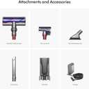 Dyson V8 Plus Cordless Vacuum, Cleans Hard Floors and Carpets, Detangles, Converts to Handheld, 115AW, 2 Power Modes, Up to 40 Minutes