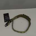 Tuff Pupper Heavy Duty Dog Collar with Handle | Ballistic Nylon Heavy Duty Collar | Padded Reflective Dog Collar with Adjustable Stainless Steel Hardware | Convenient Sizing for All Breeds