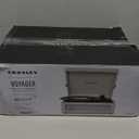 Crosley CR8017B-DU Voyager Vintage Portable Vinyl Record Player Turntable with Bluetooth in/Out and Built-in Speakers, Dune