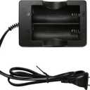 ACEBOTT 18650 Battery Charger, 1Pcs 4.2V Dual-Slot Charger for Rechargeable Batteries, Li-ion Rechargeable Battery Charger US Plug Charger (ZA059)