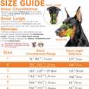 2 x Dog Muzzle Lightweight Breathable Basket Muzzle, Anti-Biting & Chewing, Adjustable Fit for Small, Medium & Large Dogs, Plastic Material (Size 2)