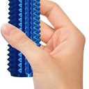 Little Ouchies FidgetPain Stim Fidget Large Size Stim Toys Portable KeychainSpiky Fidget Fidget Roller for Relieve Anxiety and Release Stress(Blue)