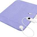 Heating Pad for Back, Neck, Abdomen, Fast Heating Electric Pad for Neck and Shoulders, Soft Dry/Moist Therapy, Auto Off Timer, Cozy Mother' s Day Gift Perfect for Women/Moms