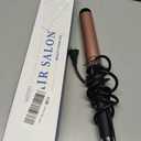 Curling Wand 1 1/2 Inch,Big Wand Curling Iron 1.5 inch Professional for Beach Wave,Clamp Free Curling Wand for Quick Styling.