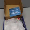 High Pressure Shower Head Anti Clogging Silicone Nozzles 2.5 GPM Removable Restrictor Easy to Clean Adjustable Replacement easy to install with Plumbers Tape 6 inch Brushed Nickel Finish