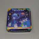 Galaxy Glow-in-The-Dark Slime Kit 9 Pack - Space Slime with Astronaut, Alien & UFO Charms, DIY Slimes Set Sensory Toys, Slimes Party Favors for Kids Gift