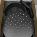 Tub Shower Faucet, Matte Black Shower Faucet Set with 8-Inch All-Metal Rainfall Showerhead and Bathtub Spout, Single-Handle Tub Shower-Trim Kit Included Valve, Matte Black