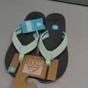 REEF Women's Cushion Breeze Flip Flops (7, Grey/Mint)