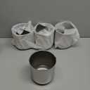4 Pack 4.25 Inch Center Caps Push Through for Trailer Truck RV Wheel Rims 4.25" Center Bore Chrome Stainless Steel
