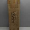 MyGift Wide Side Table, Slim End Sofa Table in Whitewashed Wood with Storage Shelf, Magazine and Remote Holder, Narrow Side Table