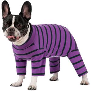 Dog Surgery Recovery Suit for Male/Female, Post Surgery Dog Shirt, After Surgery Dog Bodysuit, E-Collar & Cone Alternative Surgical Clothes, Anti-Licking Dog Snugly Onesie