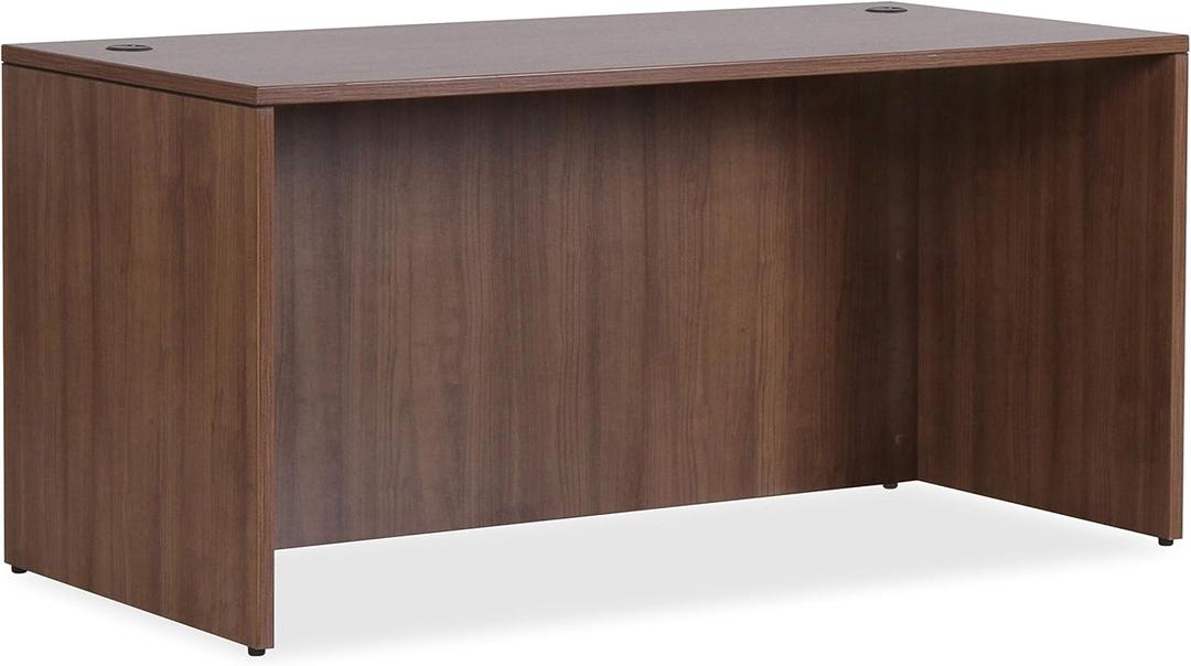 Lorell Walnut Laminate Office Suite Desking