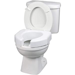 SP 3 Inch Extender Booster Elevated Raised Toilet Seat Risers for Seniors Adults Elderly Handicap Disabled Fits Most Standard and Elongated Toilets - White
