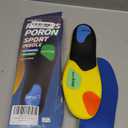 TANSTC Plantar Fasciitis Insoles Heavy Duty Arch Support Insoles Men Flat Feet Orthotic Shoe Inserts for Women Foot Heel Pain Relieve Shock Absorption Sport Inserts Work Boot Shoe Insoles,L (L Men's 8.5-9.5 | Women's 10.5-11.5)