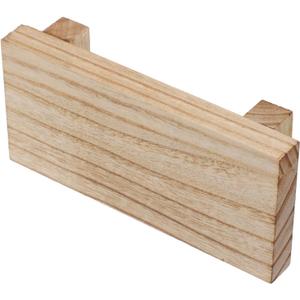 Mikikit Bathroom Counter Organizer Wooden Soap Stand Plant Holder Decorative Vase Rack Rustic Farmhouse Decor