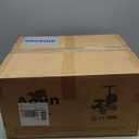 Knee Scooter, 300lbs Capacity, 13" Big PU Seat, All Terrain Foldable Knee Scooter Walker with Bag for Foot Injuries Compact Crutches Alternative (Black)