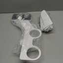 SAMODRA Bidet Attachment, Non-Electric Cold Water Bidet Toilet Seat Attachment with Pressure Controls, Retractable Self-Cleaning Dual Nozzles for Frontal & Rear Wash - Black