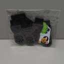 EXPAWLORER Anti-Slip Dog Socks,Dog Boots&Paw Protectors to Prevent Licking,Dog Shoes for Hot/Cold Pavement, Double Sides Non-Skid Traction Control on Hardwood Floor for Senior Dogs (Small (4 Count), Black)