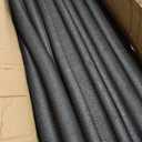 Amylove 36 Pcs 3.3 Feet Foam Pipe Insulation Foam Tube Insulating Water Pipe Pool Swim Noodles Heat Preservation Pipe Covers for Tubing Outdoor Freeze Protection (Black,1 Inch)
